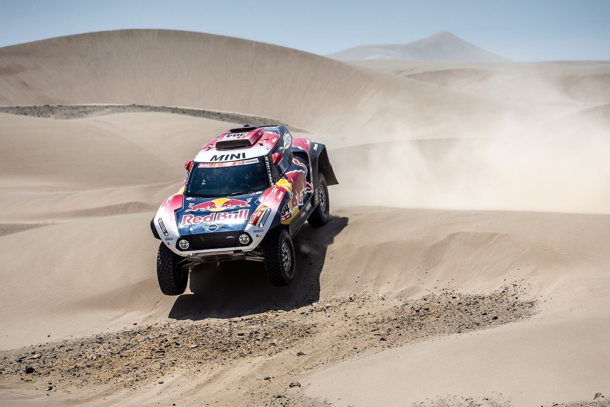 MINI crews make it a one-two-three on Dakar Stage 7