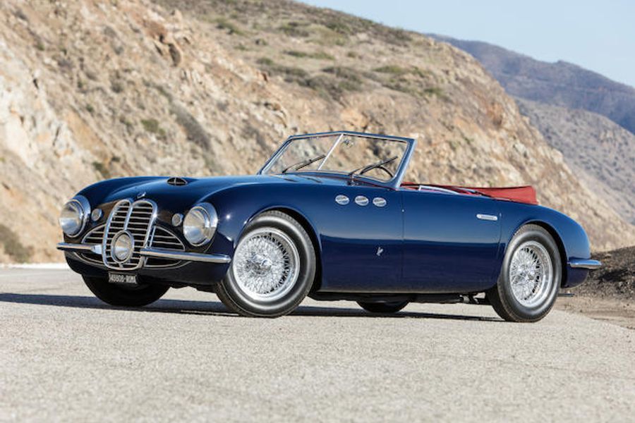 1951 Maserati A6G/2000 Spider sells for £2,133,698 at Bonhams Scottsdale Auction, results