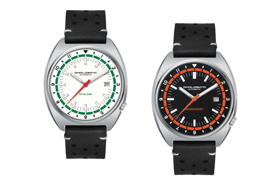 Two New Omologato Watches Honour Classic GP Circuits