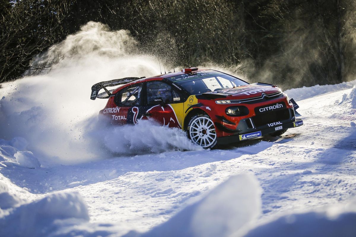 Citroen C3 WRC ready for Monte Carlo Rally challenge