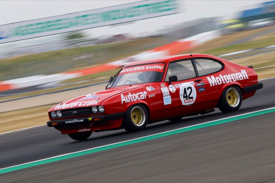 Spicing up 50 years of the Ford Capri at Silverstone Classic