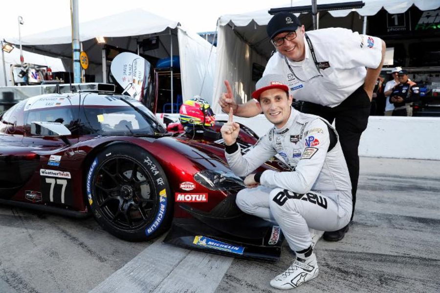 Jarvis and the Mazda DPi Break 26 Year Old  Record En Route to Rolex 24 At Daytona Pole
