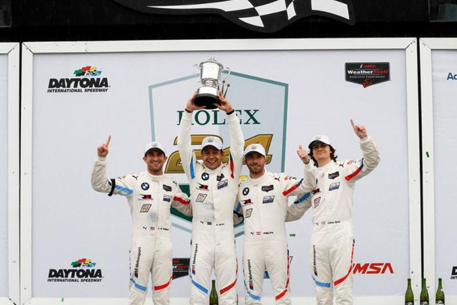 BMW Wins Emotional GTLM Victory in Rolex 24 