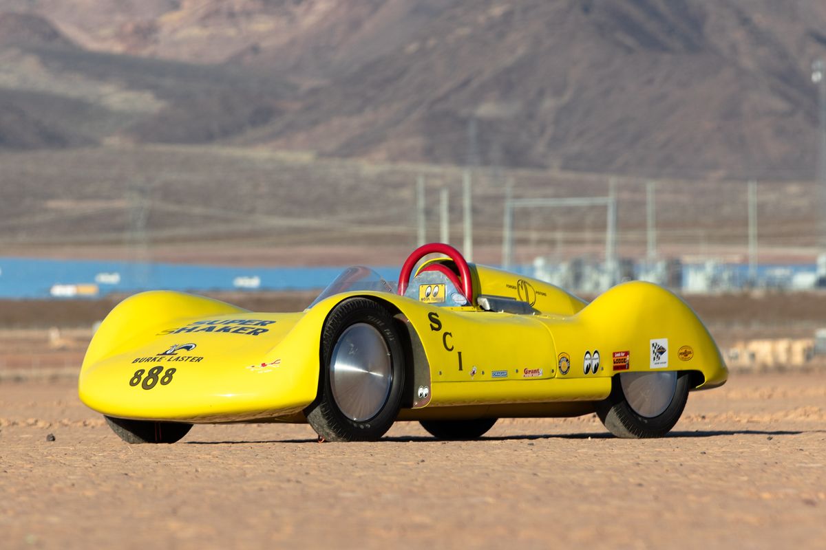 1959 Bonneville Streamliner Super Shaker; A shiny little bomb of immense potential