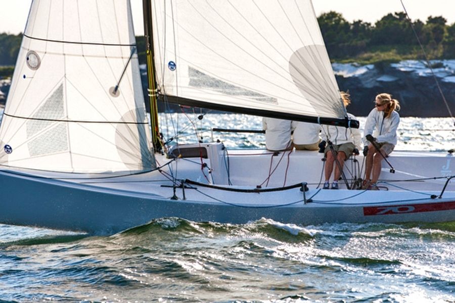 J/70: World's Fastest Growing One Design, easier to trailer, rig and ramp launch
