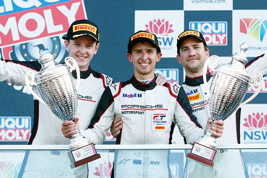 Porsche seals maiden Intercontinental GT Challenge victory at Bathurst 12 Hour