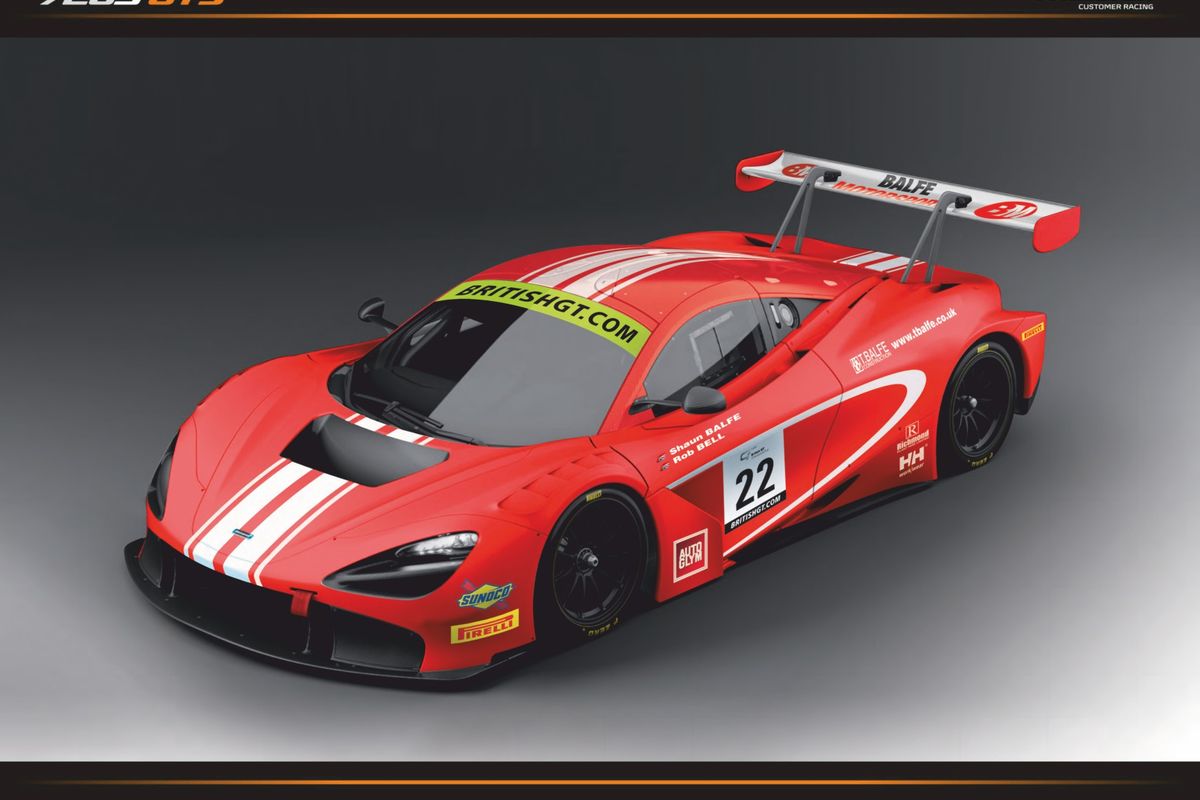 McLaren 720S GT3 to make UK competitive debut in British GT