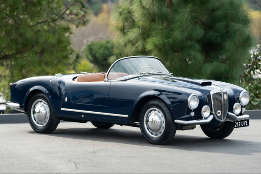 Outstanding 1955 Lancia B24S Spider America on offer at Gooding's Amelia Island Sale