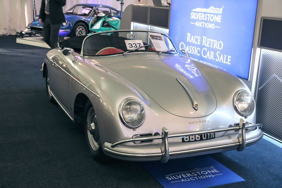 1958 Porsche 356 A Speedster, 1972 Ferrari Dino 246GT headline Race Retro Auction results