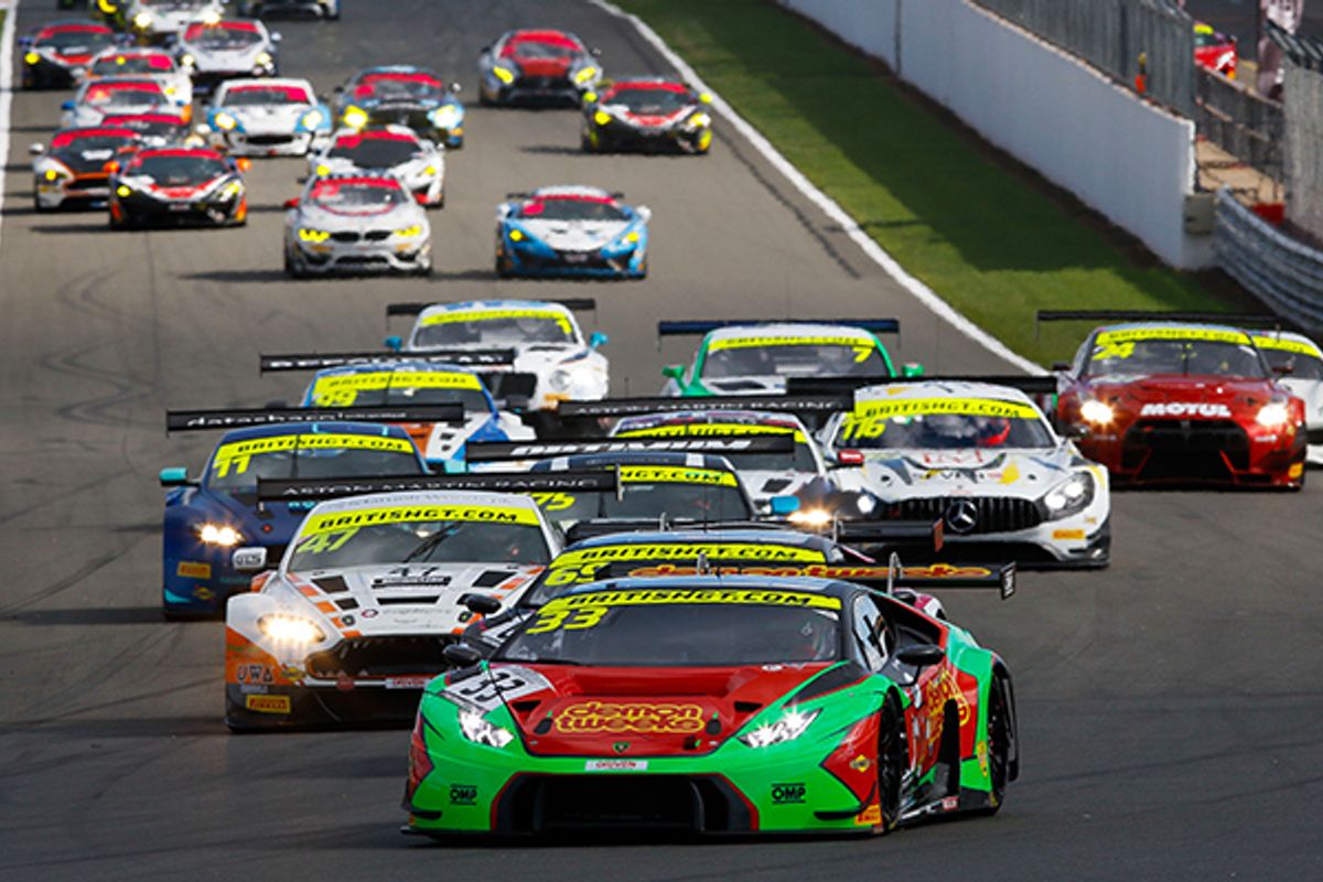 British GT reveals record-breaking 38-car full-season entry list