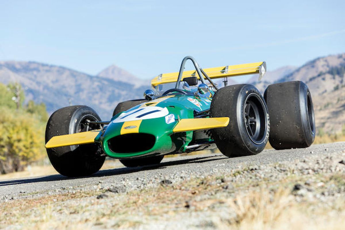 Ex-Jochen Rindt/Jacky Ickx 3-Liter Brabham-Cosworth BT26/BT26A Sold for US$1,105,000, auction results