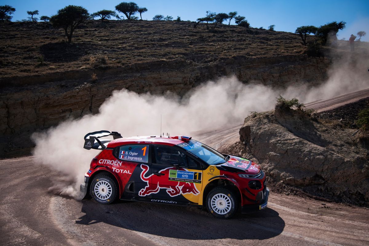 Ogier leads the way after drama filled Friday on Rally Mexico