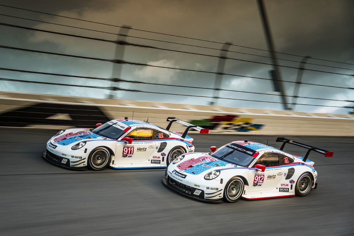 Porsche at the WEC and IMSA long-distance races in Sebring/USA