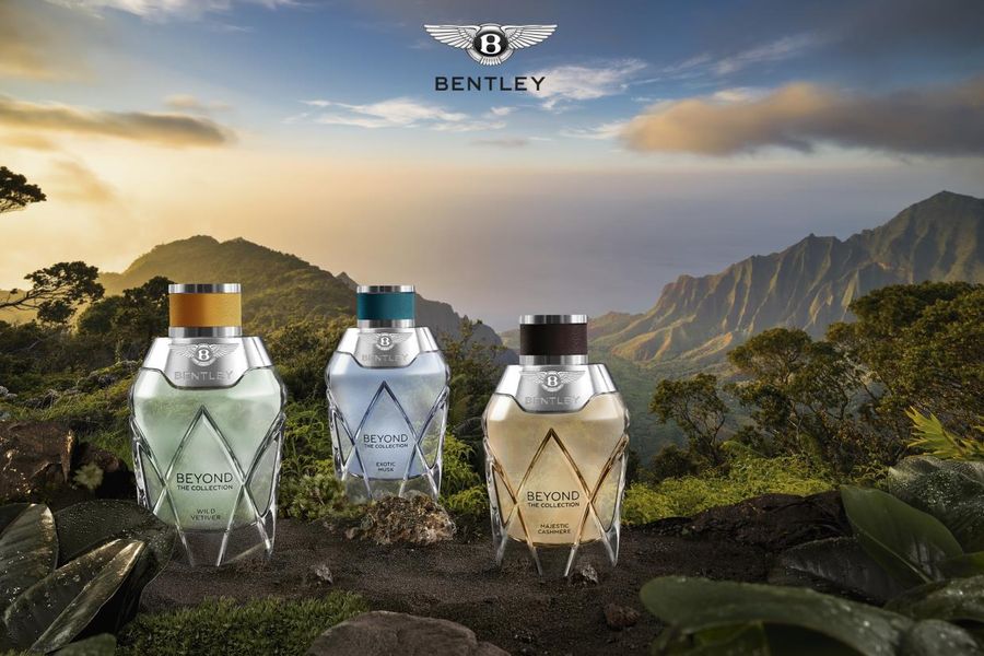 Bentley launches a new collection of three exclusive fragrances