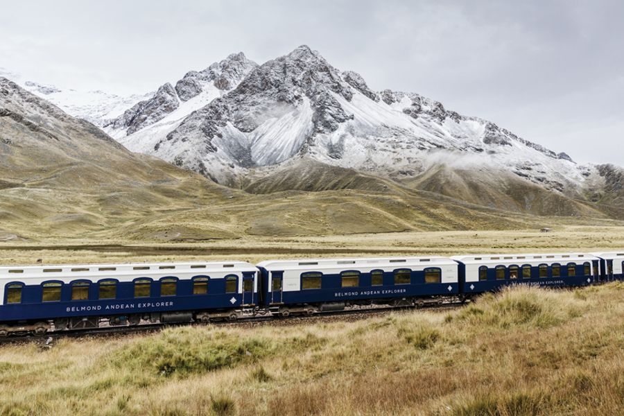 All aboard for the Andes; the Belmond Andean Explorer