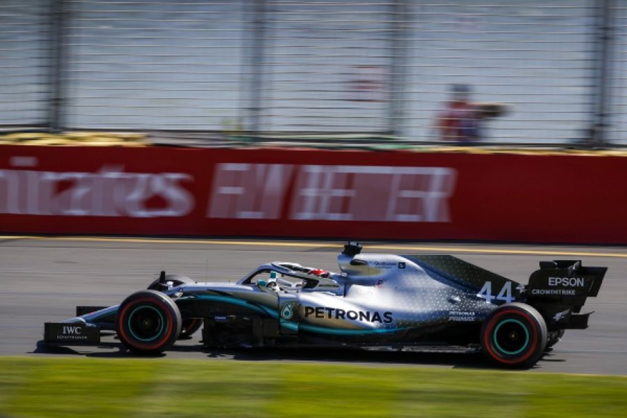 Hamilton heads Mercedes front row lockout for Australian Grand Prix