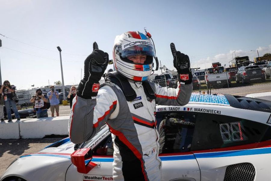 Pilet Scores GTLM Pole For Porsche at Mobil 1 Twelve Hours of Sebring