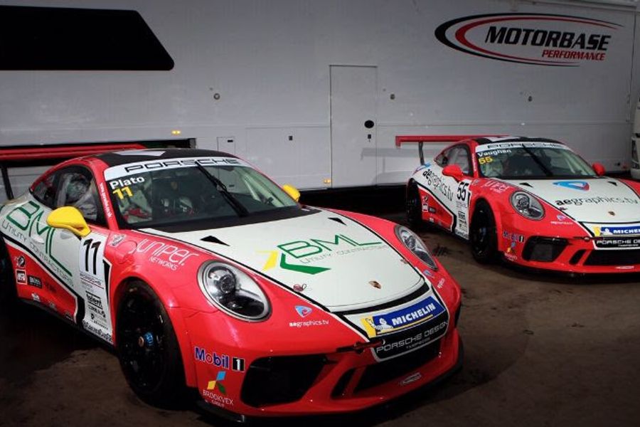 Motorbase Performance set for Carrera Cup GB Pro Challenge with Plato and Vaughan
