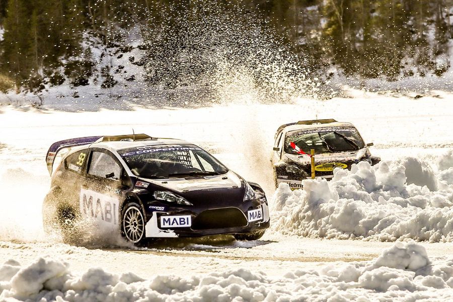 Eriksson takes the title as history is made at RallyX on Ice