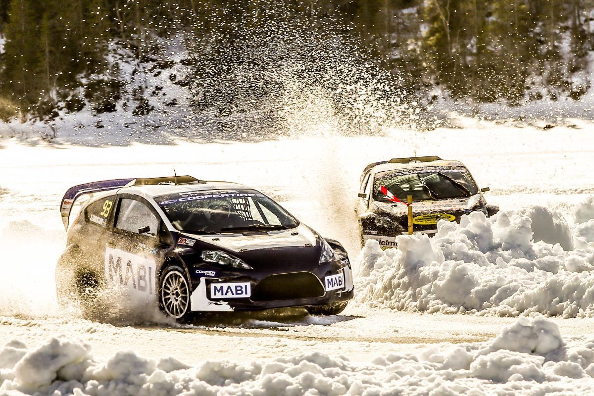 Eriksson takes the title as history is made at RallyX on Ice