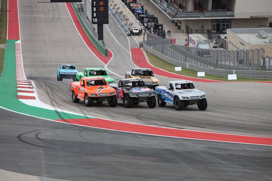 	 Defending Stadium SUPER Trucks champion Matt Brabham wins Texas season opener