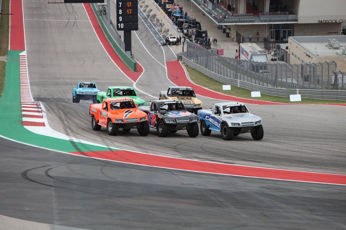 	 Defending Stadium SUPER Trucks champion Matt Brabham wins Texas season opener