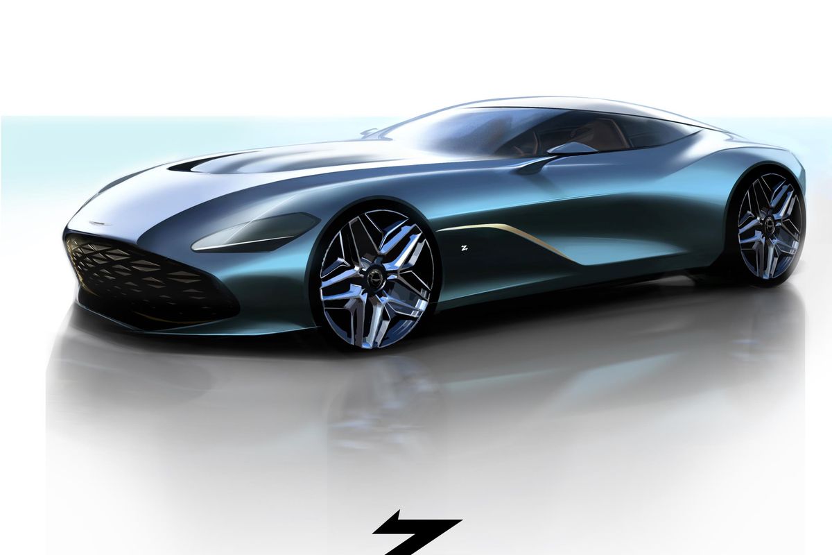 First glimpse of the Aston Martin DBS GT Zagato