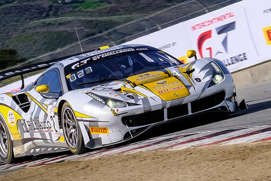 Ferrari and HubAuto Corsa claim California 8 Hours victory