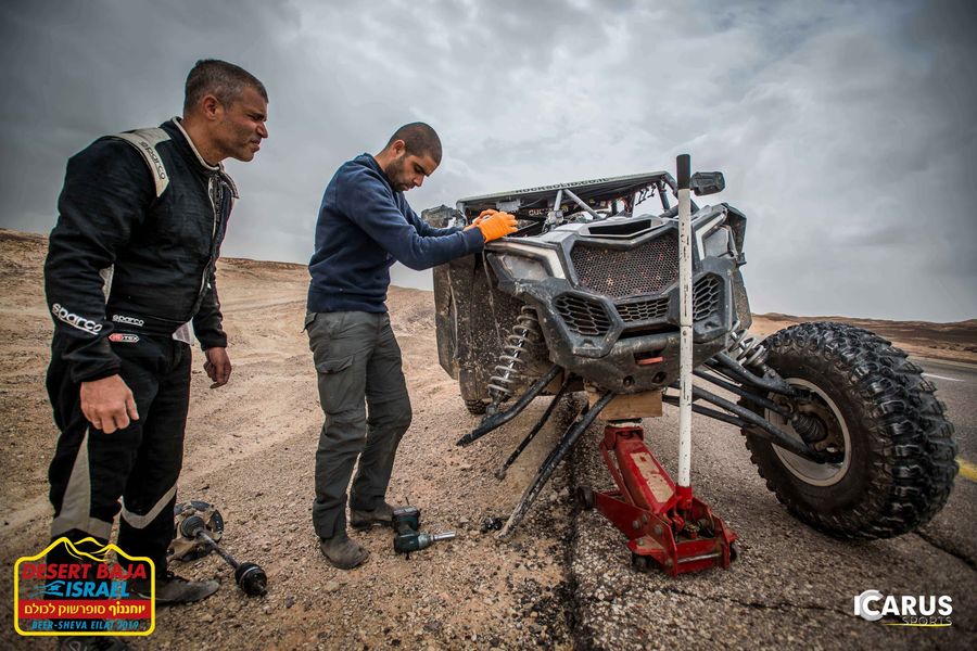 Tal Wainberg's 1600kg Baja "Monster" wins Desert Baja Israel for Hornet Israel