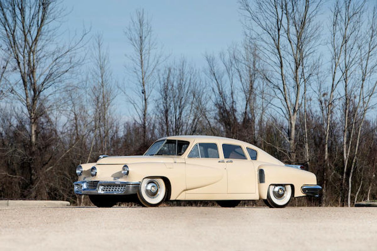 Tucker 48 one of 174 vintage cars at Bonhams Tupelo  Museum closure sale