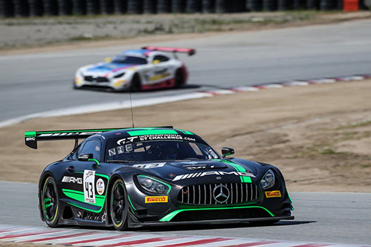 Podium Success at the California 8 Hours Gives Mercedes-AMG a double IGTC lead