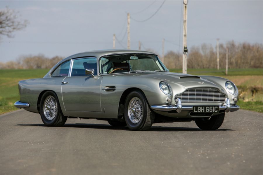 Aston Martin 'Stamp Car' and DB2 'Washboard' at Heythrop British Marques sale