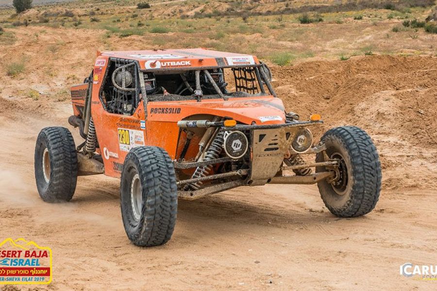 TEAM HORNET'S baja monster claims Desert Baja Israel victory