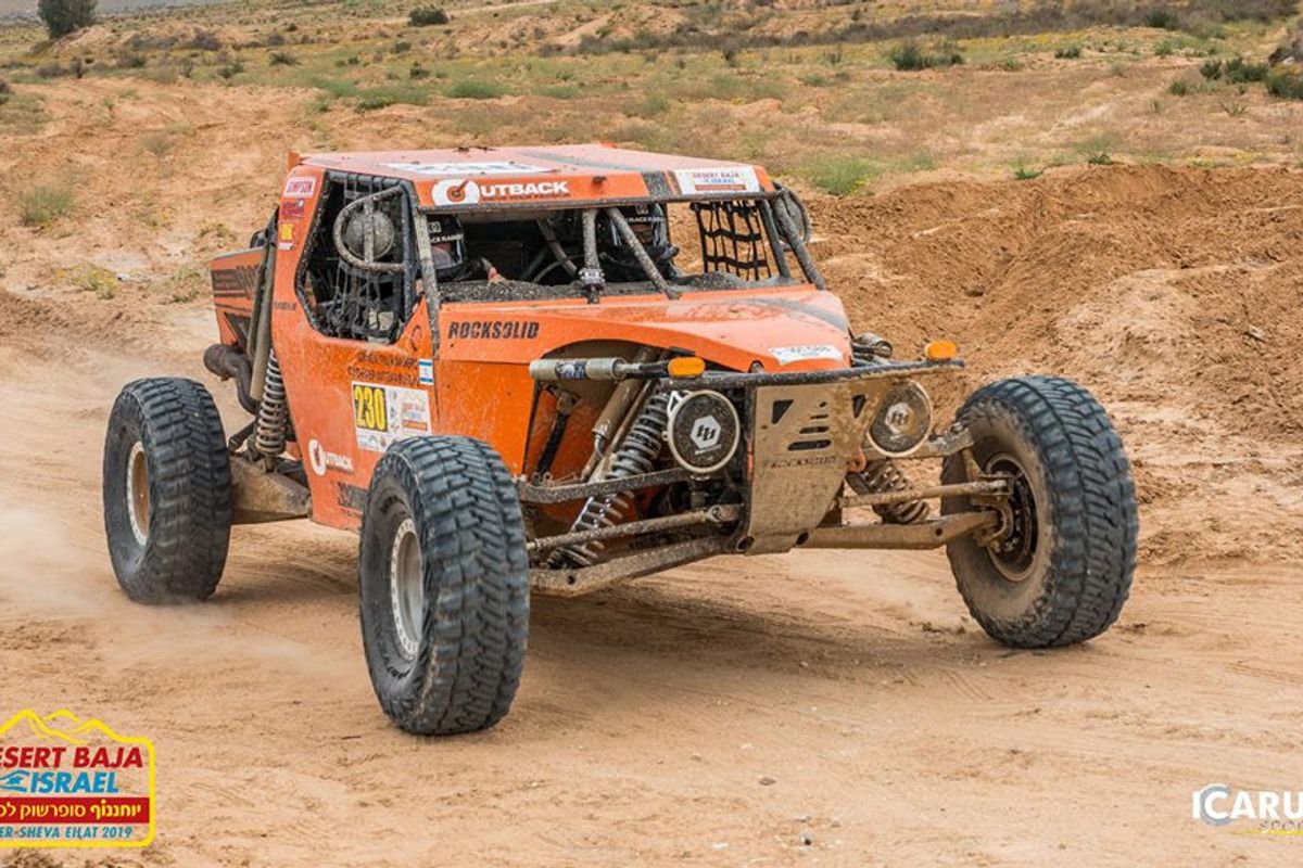 TEAM HORNET'S baja monster claims Desert Baja Israel victory