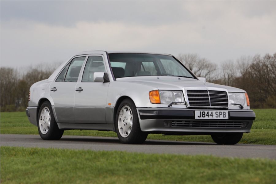 1991 Mercedes 500 owned by Rowan Atkinson at Classic Car Auctions May Sale
