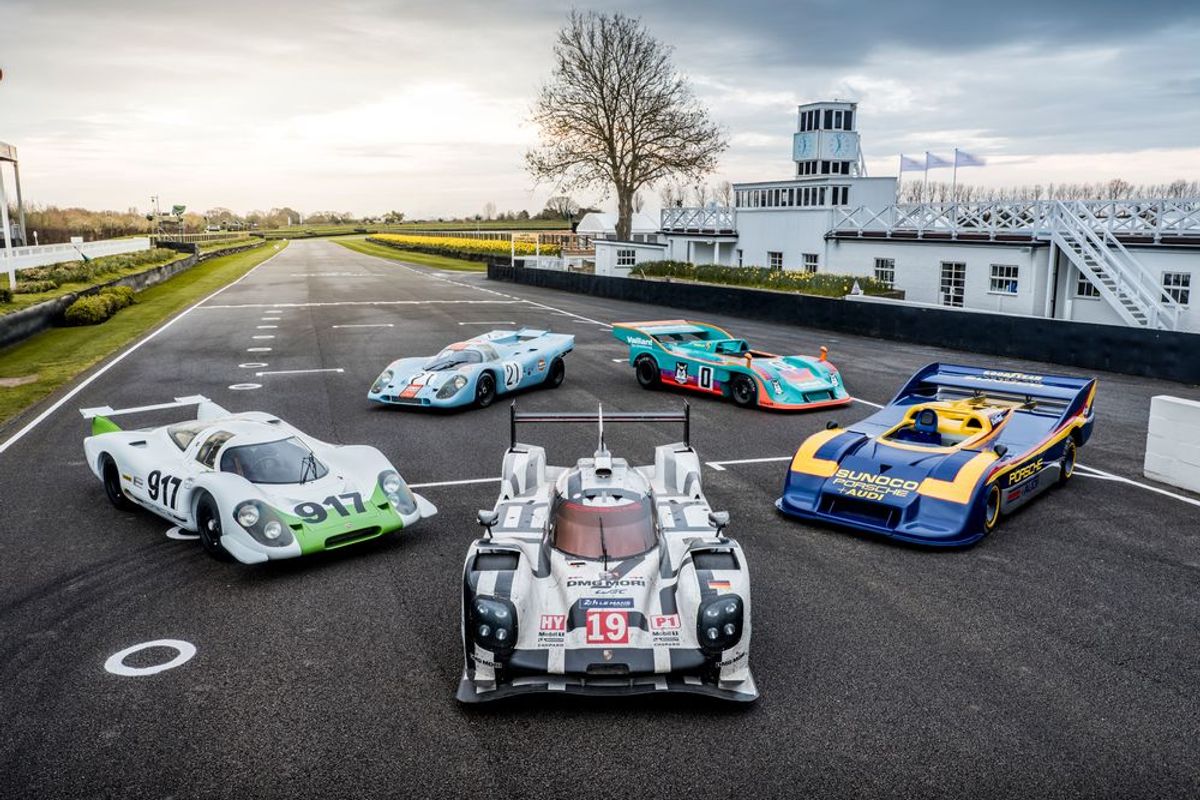 50 Years of Porsche 917 Celebrated at 77th Goodwood Members Meeting
