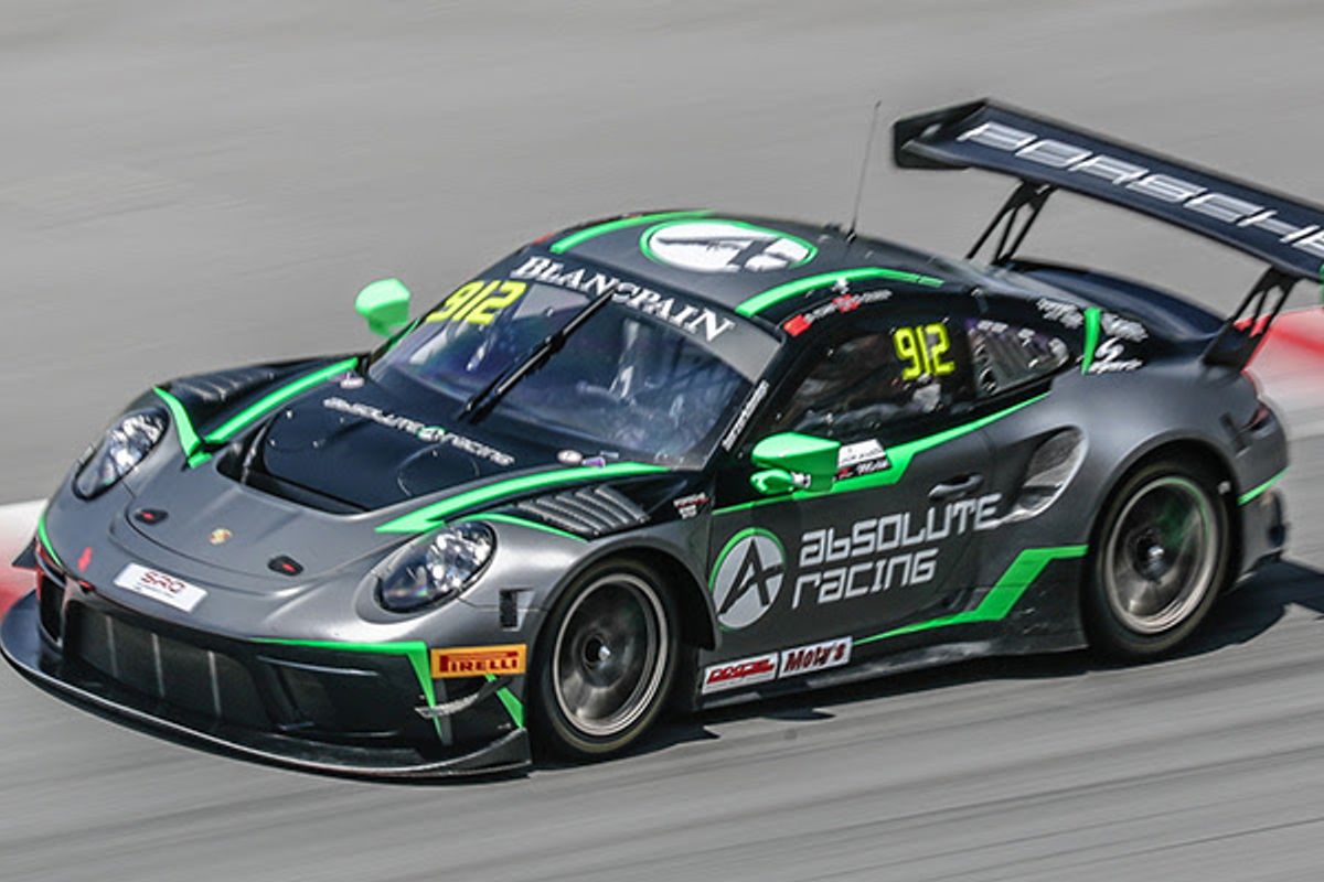 Absolute Racing and BMW Team Studie seal Blancpain GT World Challenge Asia double poles