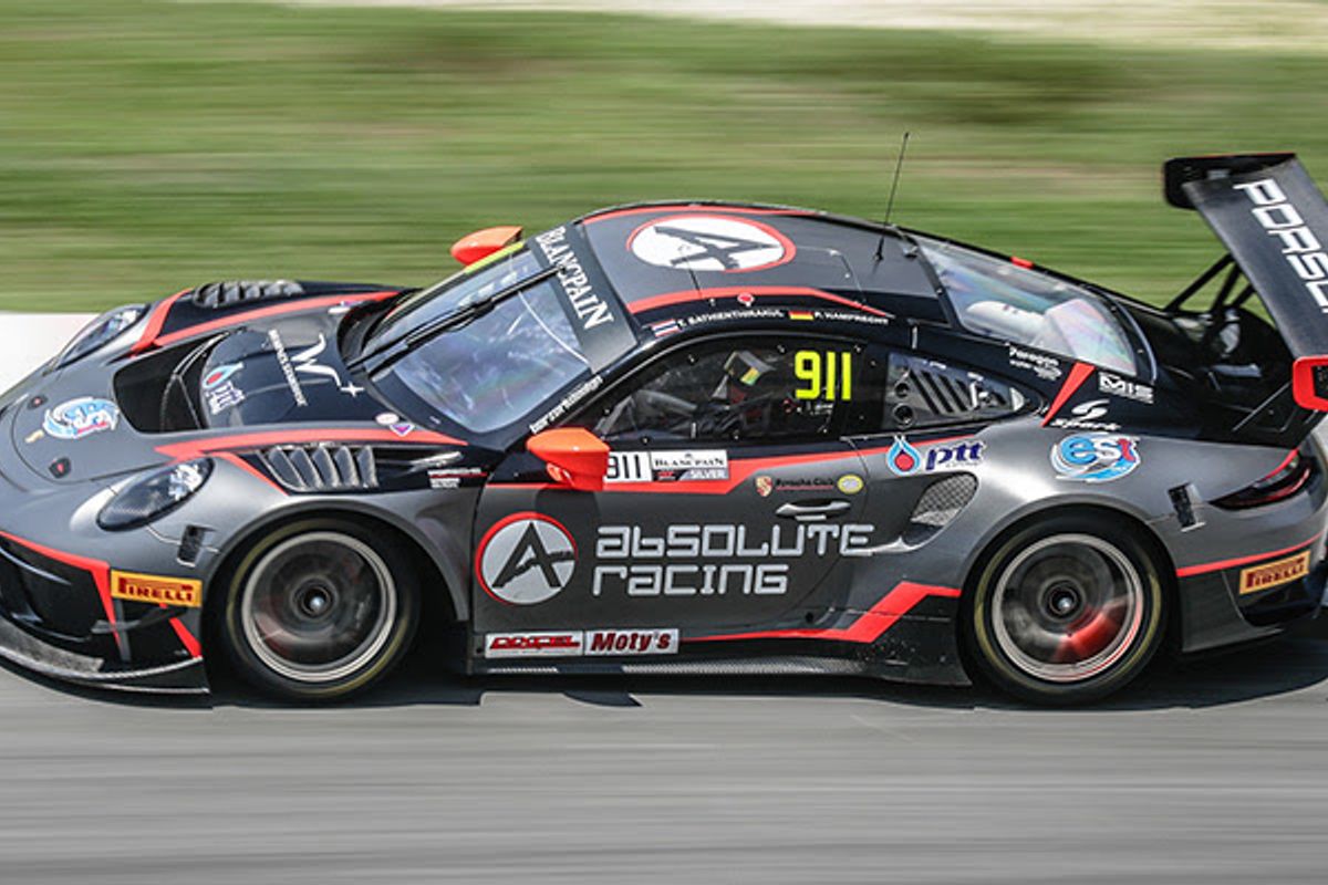 Absolute's Sathienthirakul and Hamprecht win Blancpain GT Race 2 at Sepang