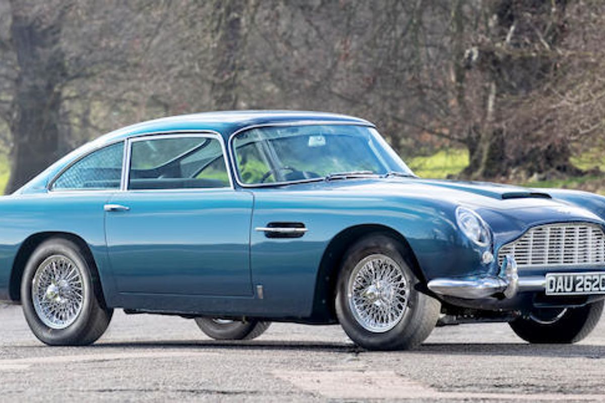 1964 Aston Martin DB5 Sports Saloon to Vantage Spec Sold for £ 636,600 at Bonhams Goodwood sale, results