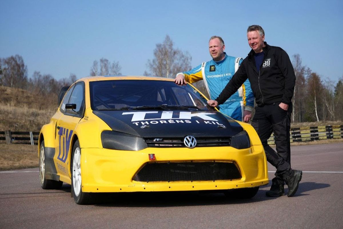 Thorén back for more RallyX Nordic