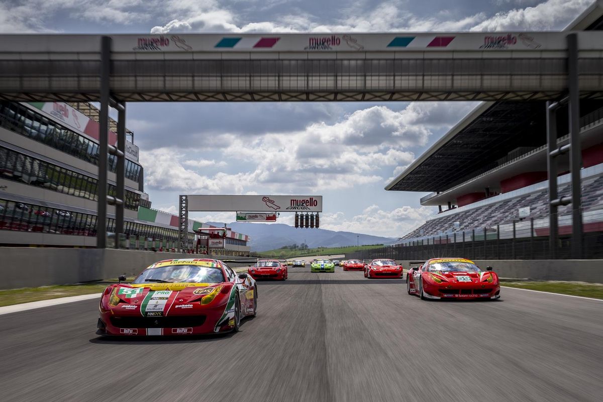 Club Competizioni GT: opening event for Ferrari racing icons at Mugello