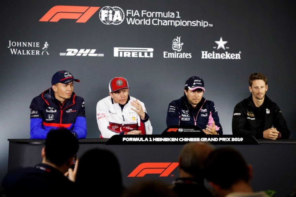 Chinese GP Drivers' Conference