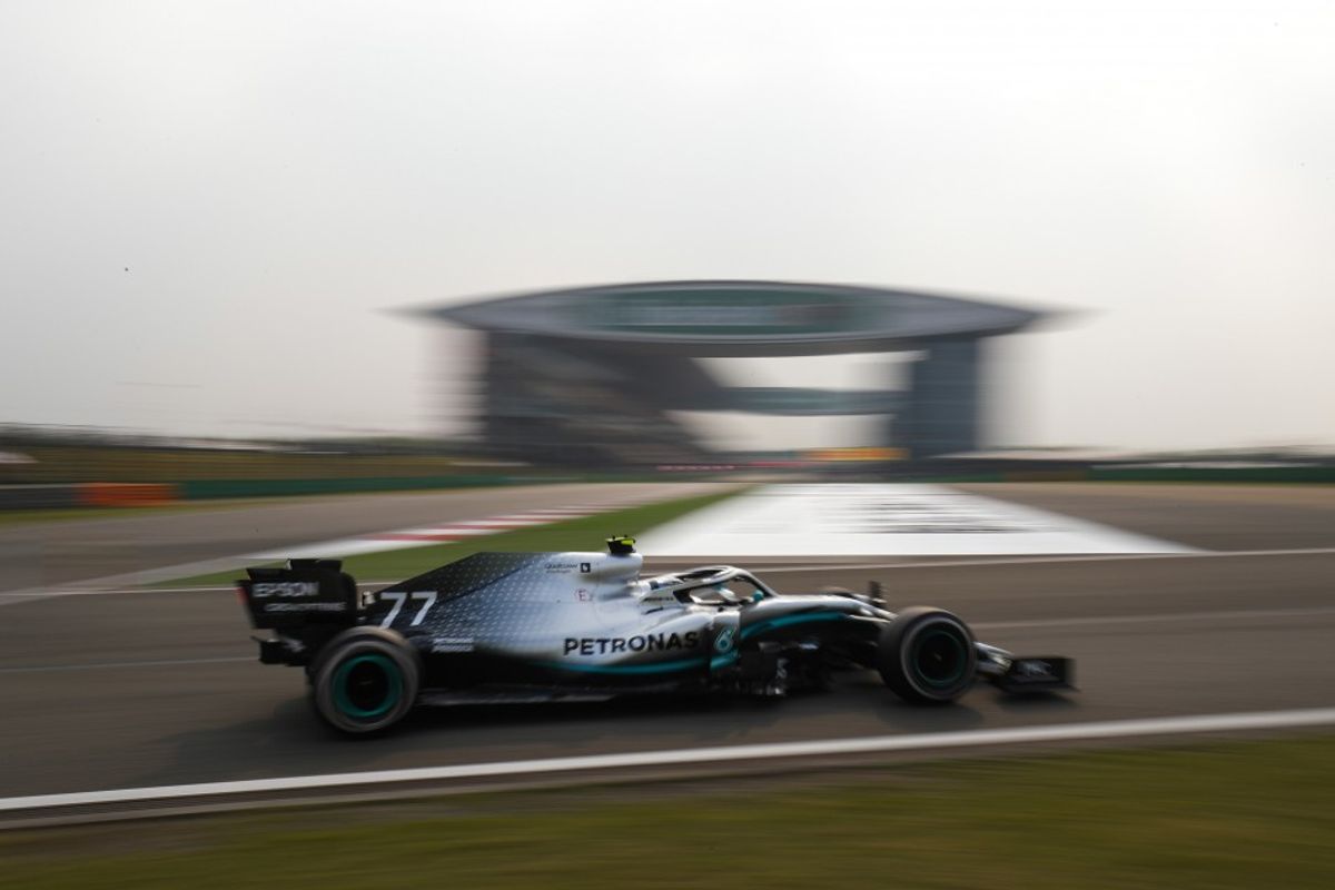Bottas edges ahead in Shanghai F1 second practice