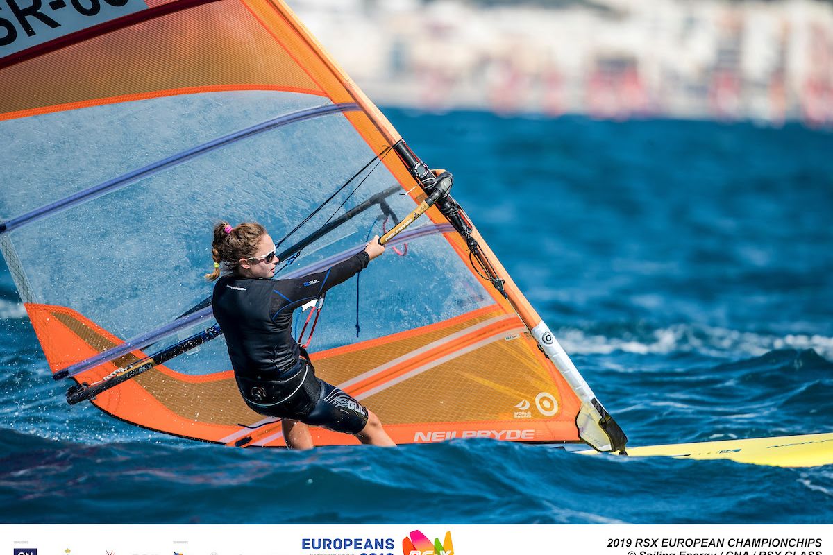RS:X European & Youth European Championships & European Open Trophy Day 3