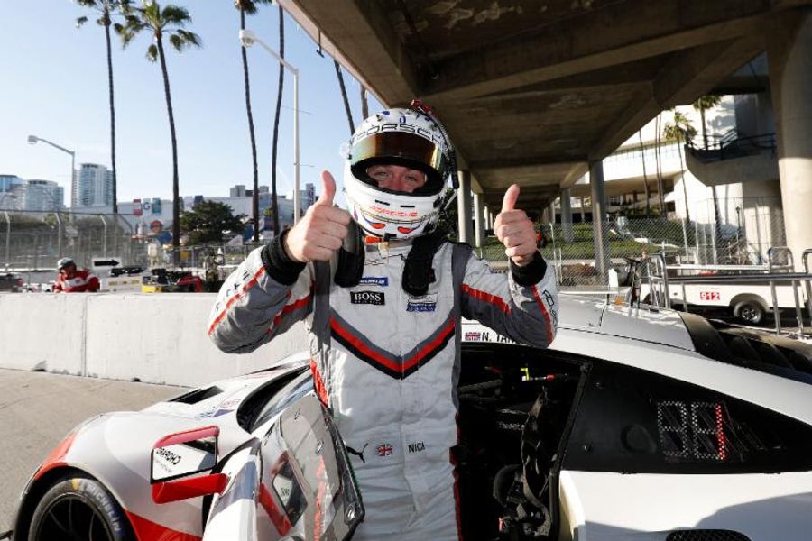 Tandy Scores Porsche’s Third Consecutive GTLM Pole