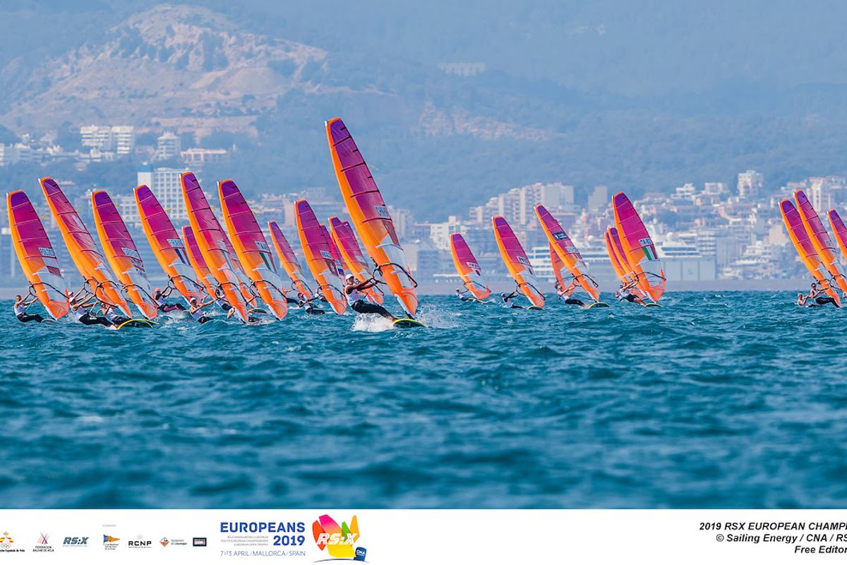 RS:X European & Youth European Championships and Open Trophy Day 4