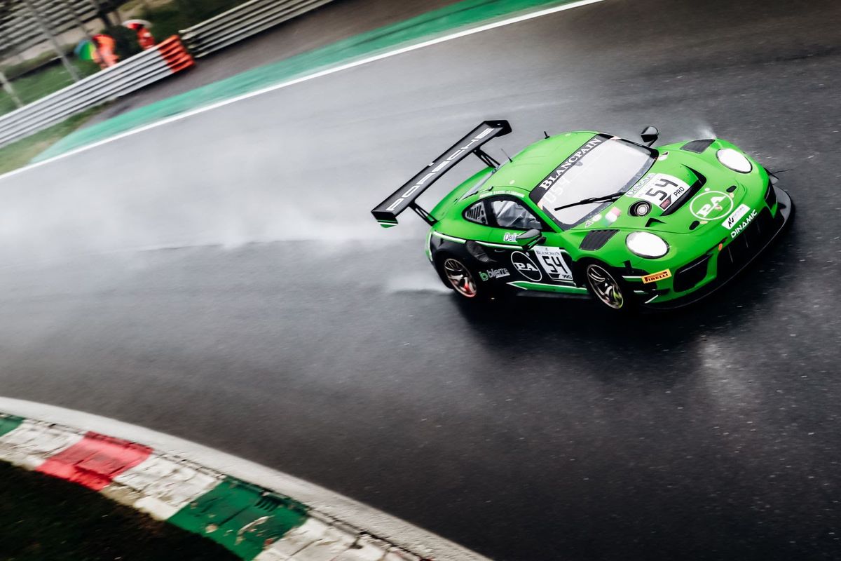 Dinamic Motorsport Porsche takes emotional Blancpain GT Series victory 