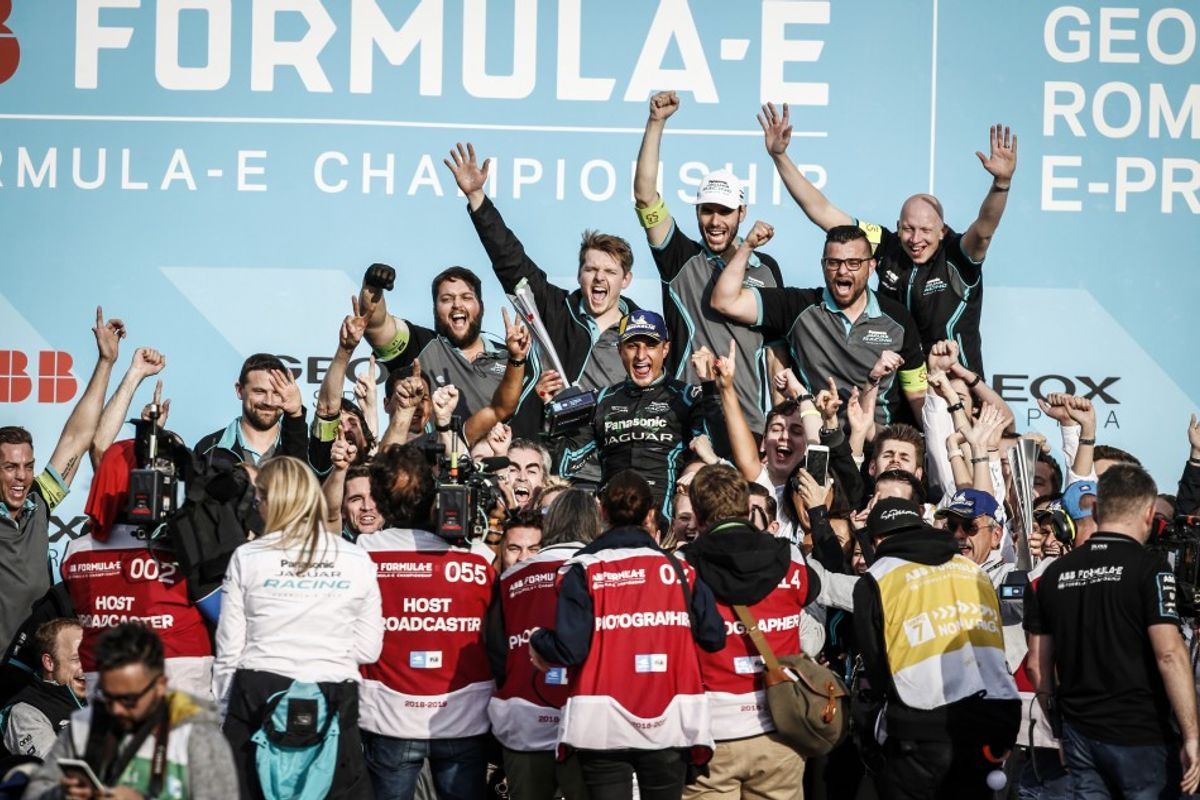 Maiden Formula E win for Panasonic Jaguar Racing