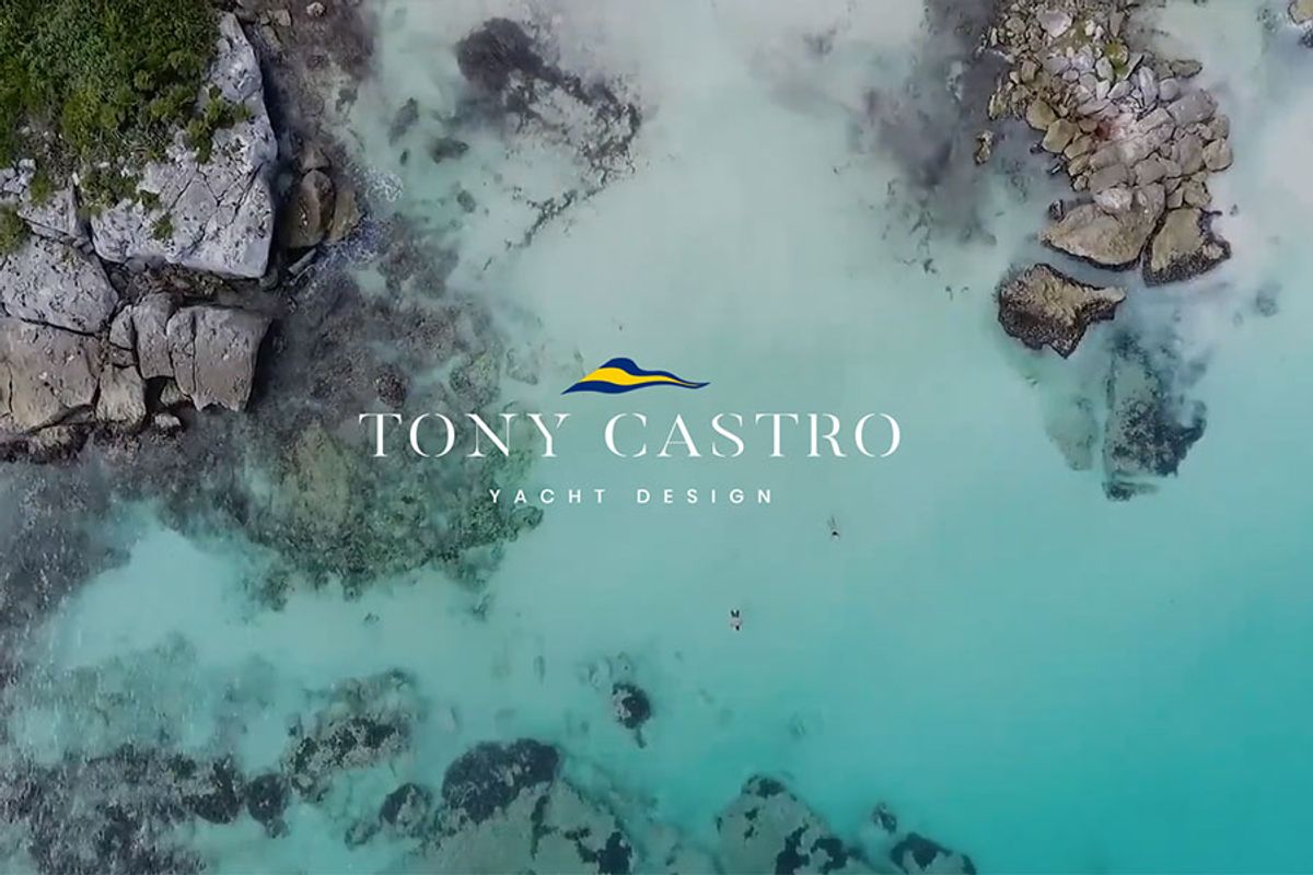 Yacht designer - Tony Castro - web site by Racecar