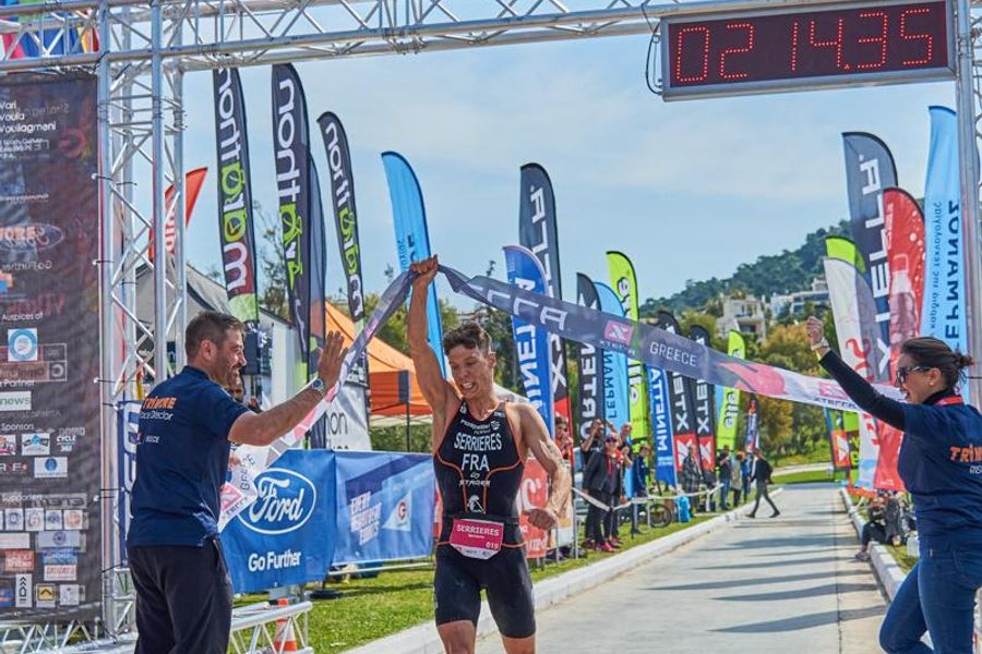  Arthur Serrieres and Lesley Paterso win XTERRA Greece